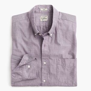 Purple J.crew men’s  shirt